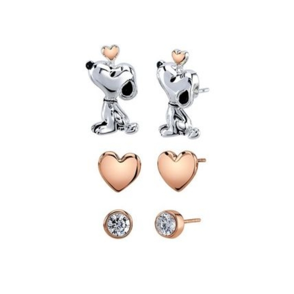 Peanuts Jewelry - Peanuts Earrings- 3 Piece Set